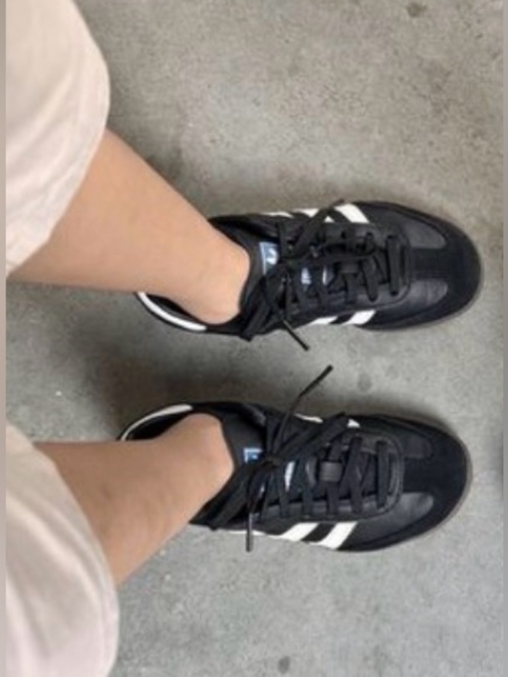 NIB [adidas] Samba OG Original Sneakers Shoes Black Youth 4/Women’s 5.5, Y6/W7.5 - Picture 6 of 13